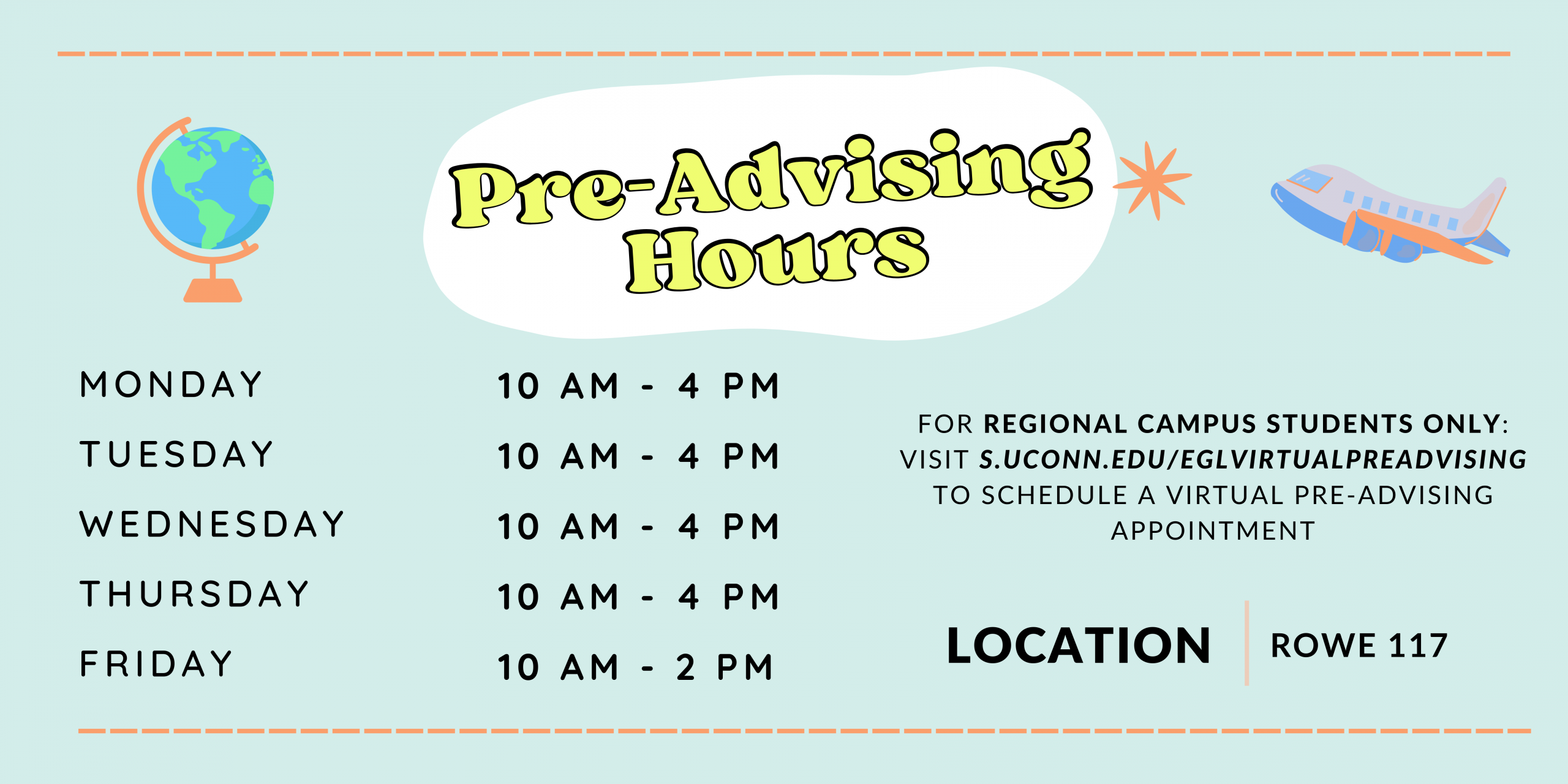 Fall 2025 Pre-Advising Hours